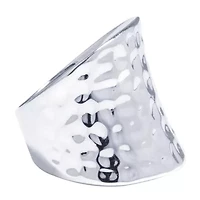 Sparkle Allure Womens Pure Silver Over Brass Band