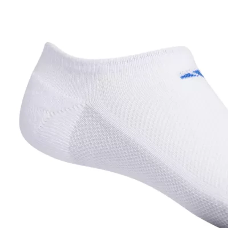 adidas Mens 3 Pair No Show Socks