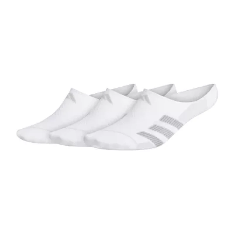 adidas Mens Breathable 3 Pair Liner Socks