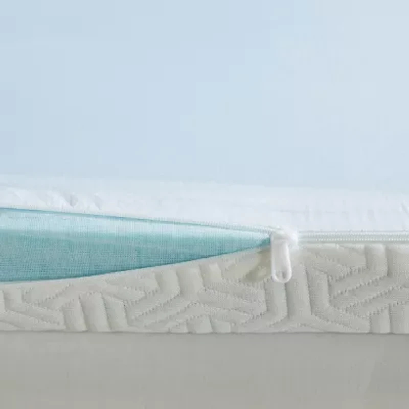 Sleep Philosophy 2" Gel Memory Foam Mattress Topper with 3M Cover
