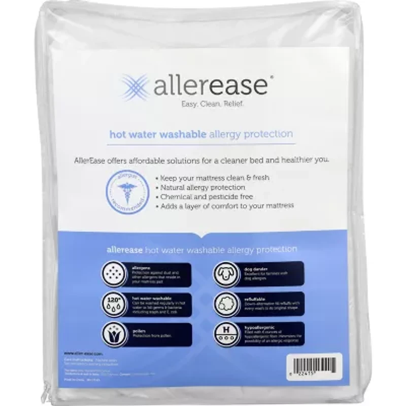 Aller-Ease Hot-Water-Washable Mattress Pad