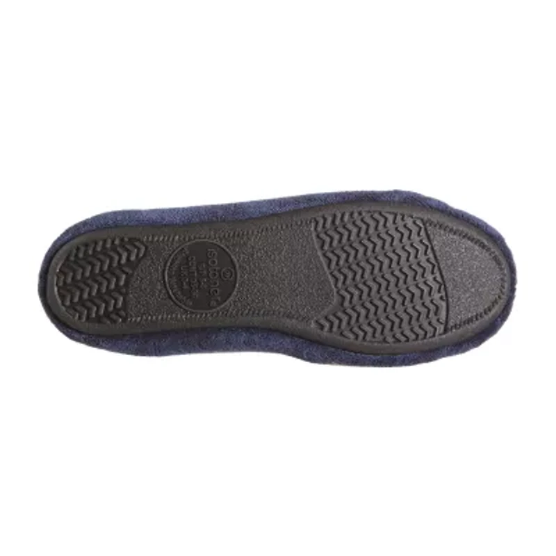 Isotoner Terry Womens Slip Resistant Ballerina Slippers