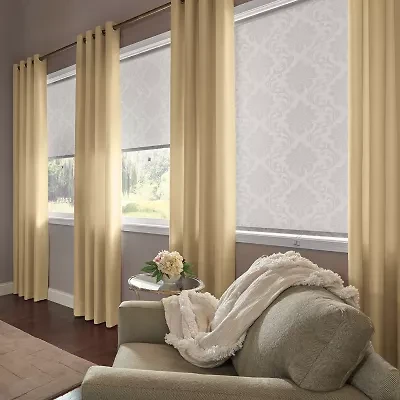 Bali Coastal Grommet Top Custom Light-Filtering Single Curtain Panel