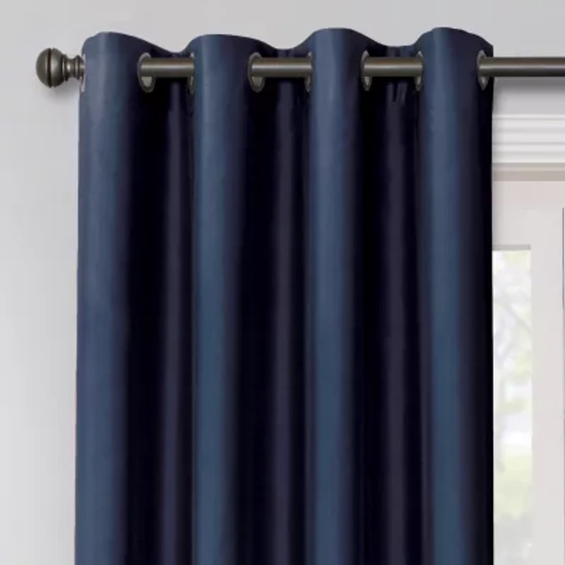 Max Blackout Mystique Grommet Top 100% Single Curtain Panel