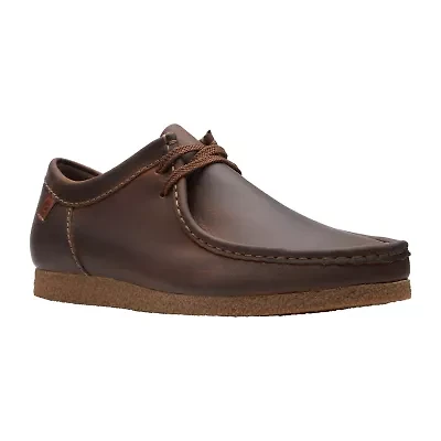 Clarks Shacre Ii Run Mens Round Closed Toe Oxford Shoes
