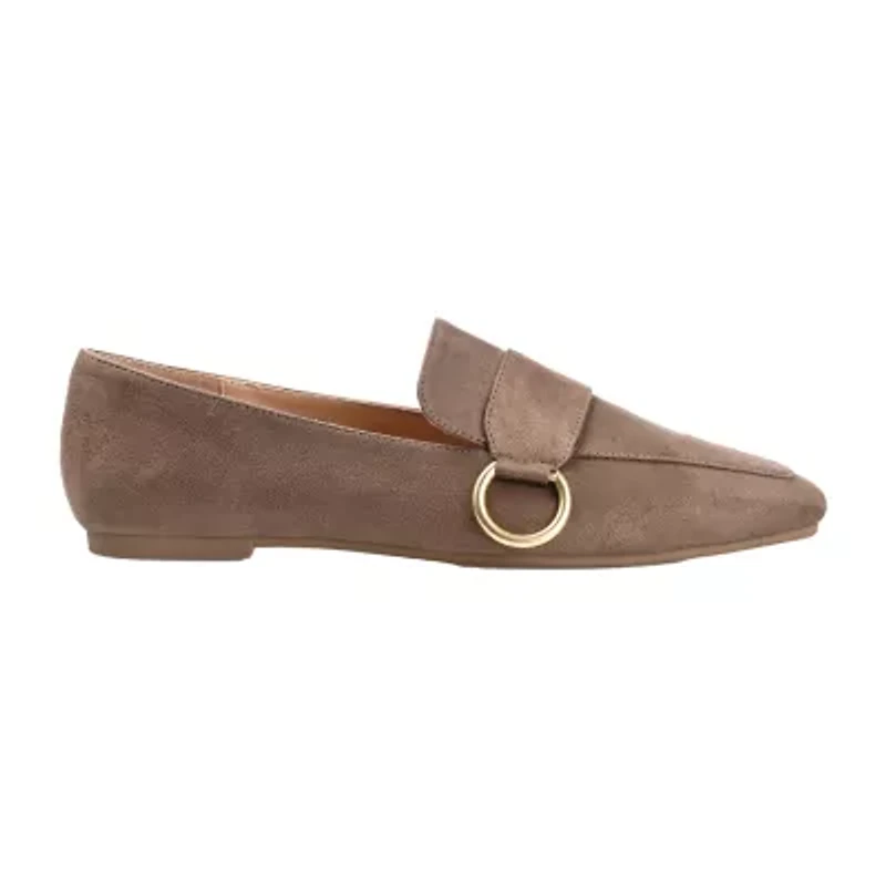 Journee Collection Benntly Womens Square Closed Toe Loafers