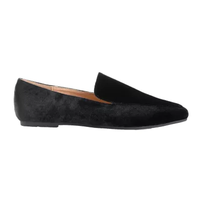 Journee Collection Silas Womens Square Closed Toe Loafers