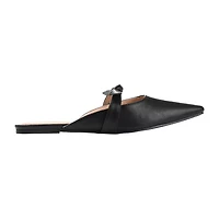 Journee Collection Missie Womens Square Closed Toe Mules