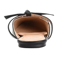 Journee Collection Missie Womens Square Closed Toe Mules