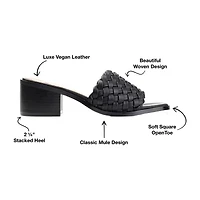 Journee Collection Fylicia Womens Round Mules