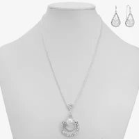 Monet Jewelry Timeless Womens Simulated Pearl 2-pc. Jewelry Set
