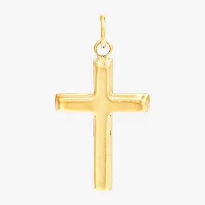 Unisex Adult 14K Gold Cross Pendant