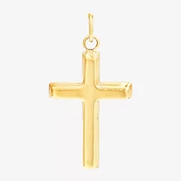 Unisex Adult 14K Gold Cross Pendant