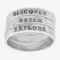 Limited Quantities! Womens Sterling Silver Stackable Ring