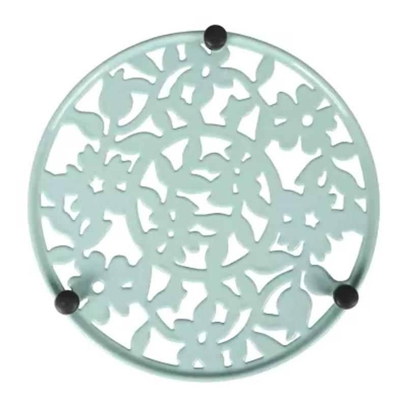 Martha Stewart Round Enamel Trivets