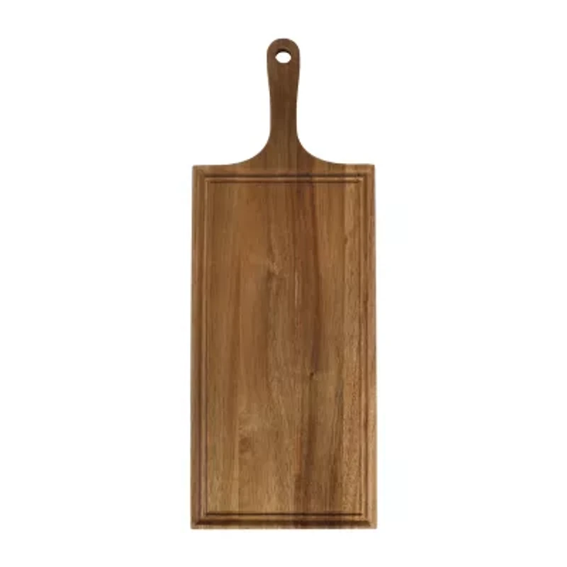 Martha Stewart Highbrook High Charcuterie Wood Cheese Board