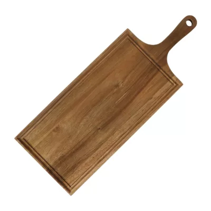 Martha Stewart Highbrook High Charcuterie Wood Cheese Board