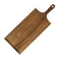 Martha Stewart Highbrook  High Charcuterie Wood Cheese Board