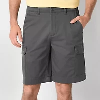 St. John's Bay Mens 10" Mid Rise Stretch Fabric Cargo Short