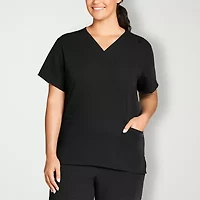 Jockey 2371 Unisex Adult Big V Neck Short Sleeve Stretch Fabric Scrub Top