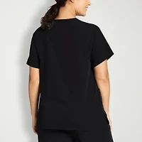 Jockey 2371 Unisex Adult Big V Neck Short Sleeve Stretch Fabric Scrub Top