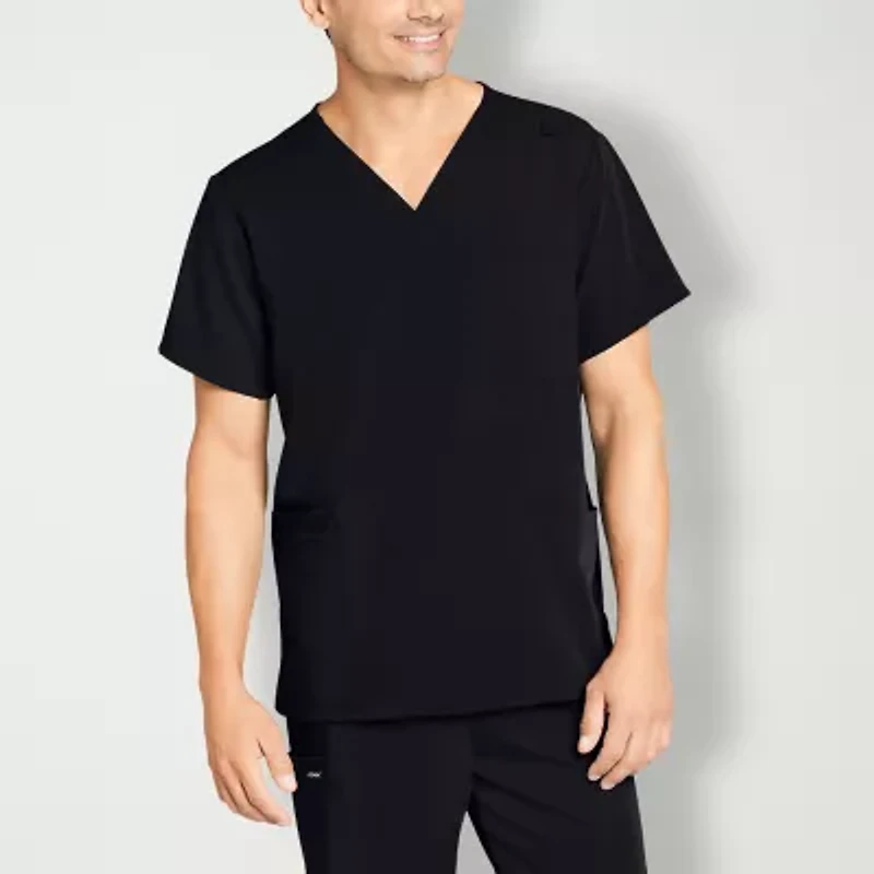 Jockey 2371 Unisex Adult Big V Neck Short Sleeve Stretch Fabric Scrub Top