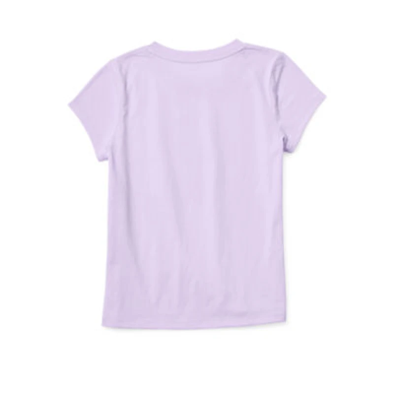 Thereabouts Little & Big Kid Girls Round Neck Short Sleeve Regular Fit Graphic T-Shirt