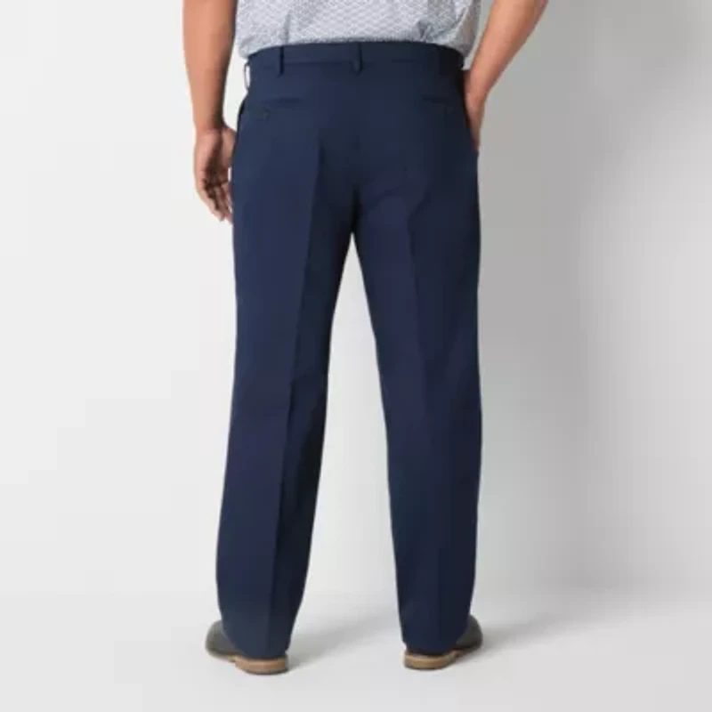 Dockers Signature Iron Free With Stain Defender Mens Comfort Waistband Classic Fit Big and Tall Pleated Pant