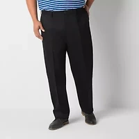 Dockers Signature Iron Free Khaki With Stain Defender Mens Comfort Waistband Classic Fit Big and Tall Pleated Pant