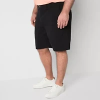 St. John's Bay Comfort Waist 10" & 11" Mens Big and Tall Stretch Fabric Chino Short