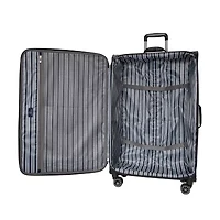 Skyway Everett 28 Inch Softside Lightweight Checked Spinner Luggage