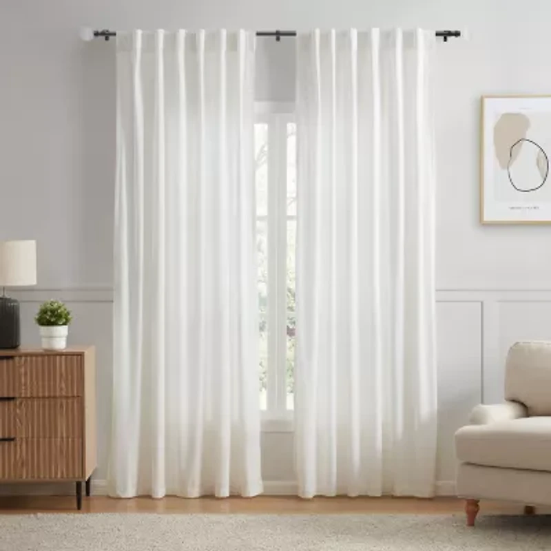 Martha Stewart Freeport 1 Adjustable Curtain Rod