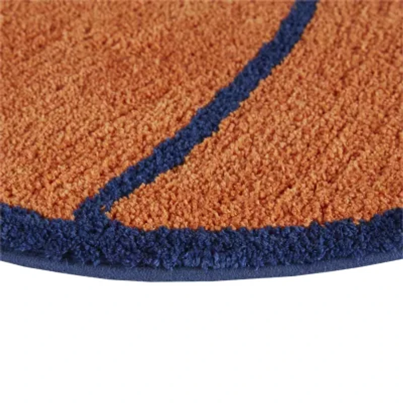 INK+IVY Kids Basketball Bath Rug