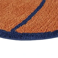 INK+IVY Kids Basketball Bath Rug