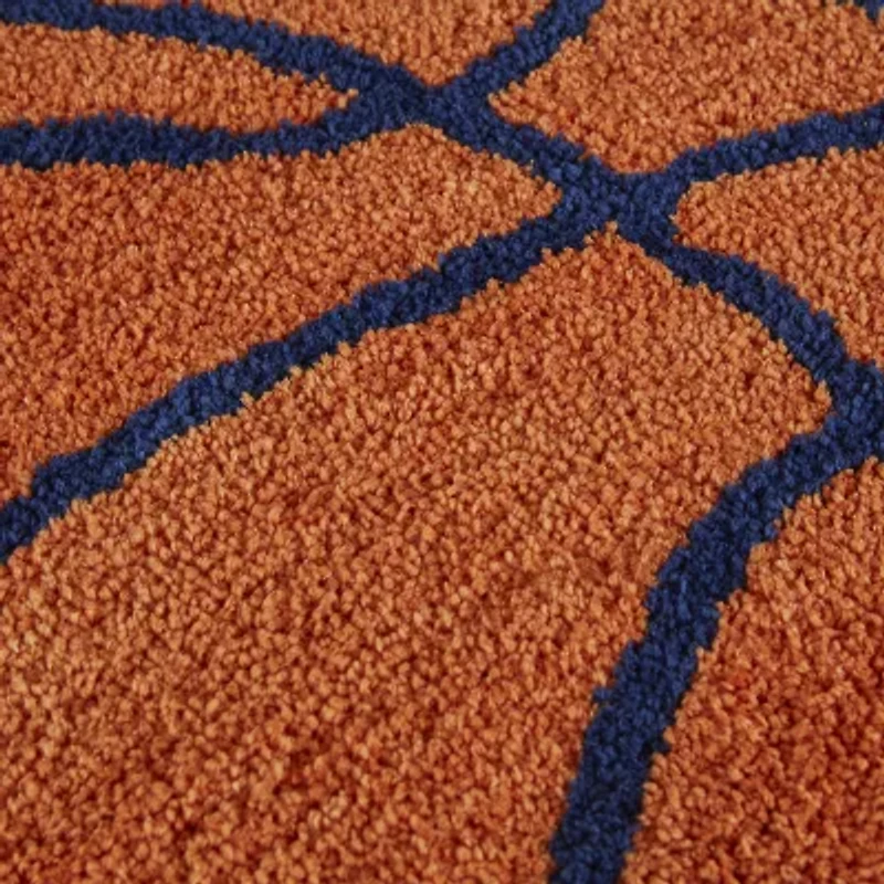 INK+IVY Kids Basketball Bath Rug