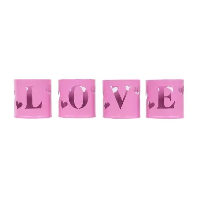 Northlight Love Votive 4-pc. Valentines Day Gnome