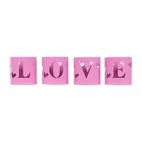 Northlight Love Votive 4-pc. Valentines Day Gnome