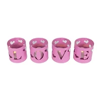 Northlight Love Votive 4-pc. Valentines Day Gnome
