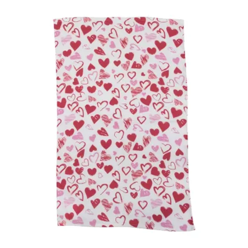 Northlight Plaid And Hearts 2-pc. Kitchen Towel Set