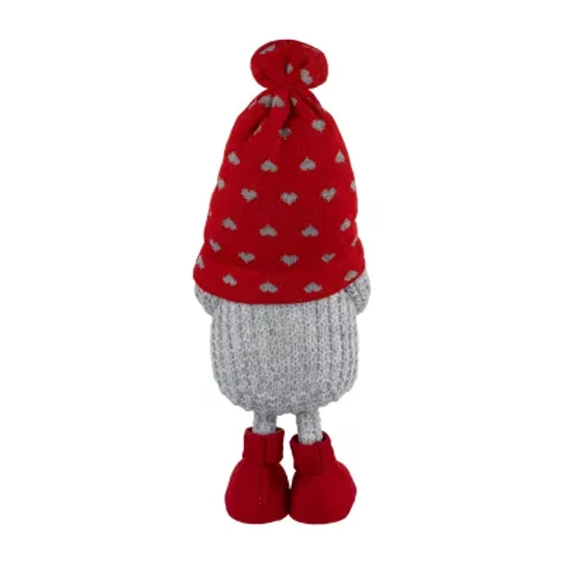 Northlight Plush Love Valentines Day Gnome