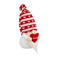 Northlight Plush Xoxo Valentines Day Gnome