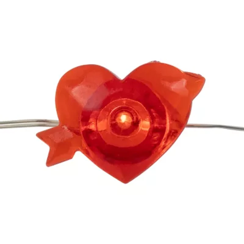 Northlight Heart And Arrow String Lights