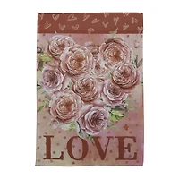 Northlight Love Rose Bouquet Garden Flag