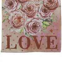 Northlight Love Rose Bouquet Garden Flag
