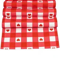Northlight Checkered Heart Runner
