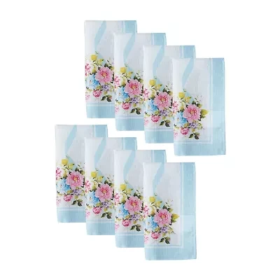 Elrene Home Fashions Rose Cottage Engineered 8-pc. Napkins