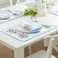 Elrene Home Fashions Rose Cottage Engineered 4-pc. Placemats