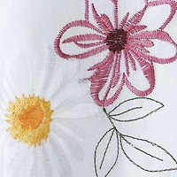 Elrene Home Fashions Sunflower And Daisies Cutwork 4-pc. Napkins