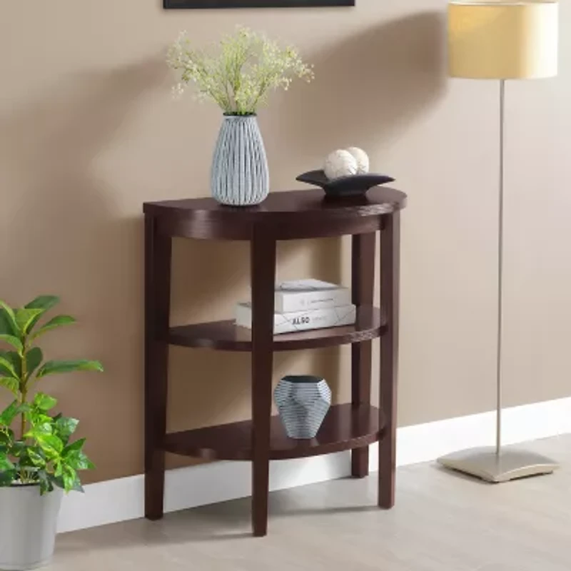 Lark 3-Shelf Console Table