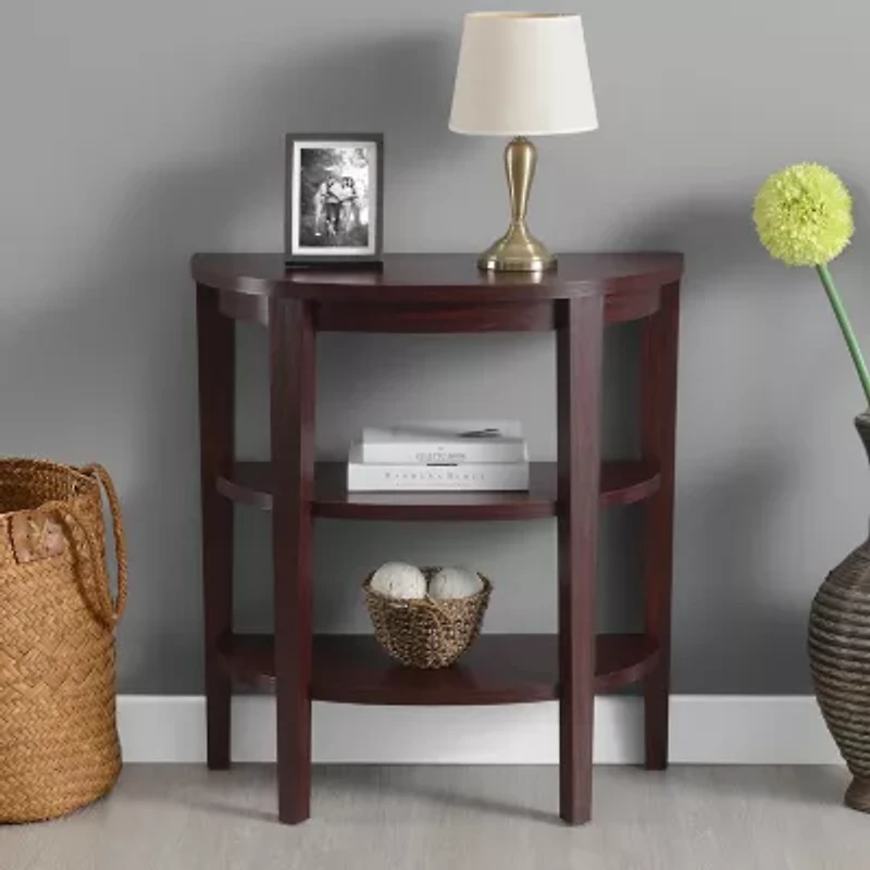 Lark 3-Shelf Console Table